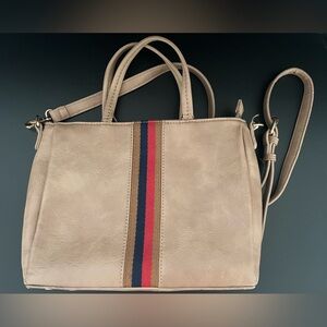 Tan, Medium, Shoulder Purse